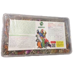 غذای طوطی سانان هانتر مدل new plus  وزن 1200 گرم